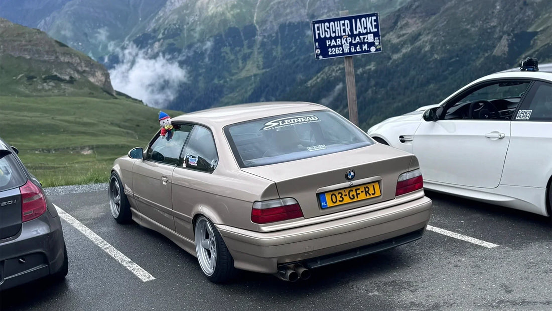 M54B30 swapped E36 in de bergen van de Grossglockner