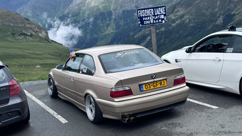 M54B30 swapped E36 in de bergen van de Grossglockner