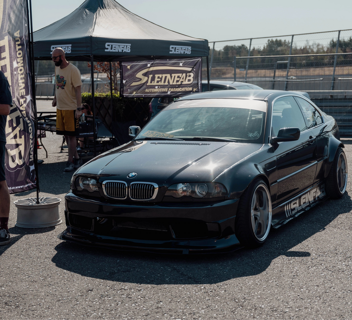 SleinFab Widebody E46 bij Circuit Meppen